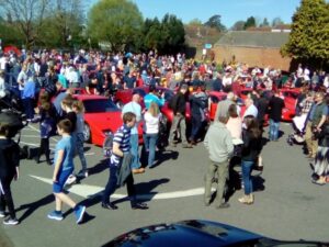 Supercars event arranged by Pulborough Community Partnership